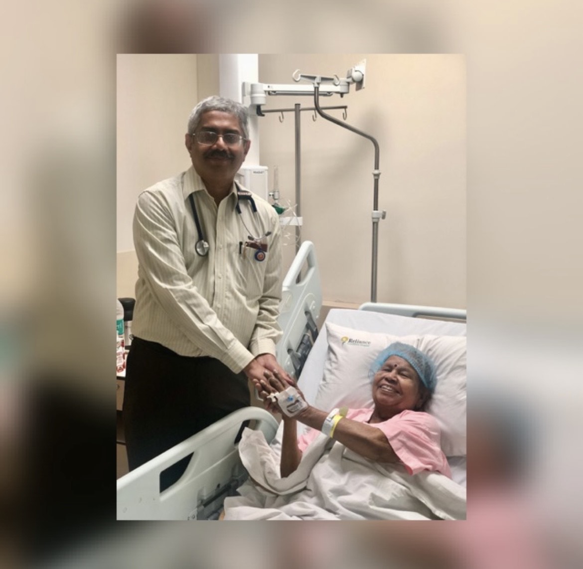 Palliative care doctor's visit